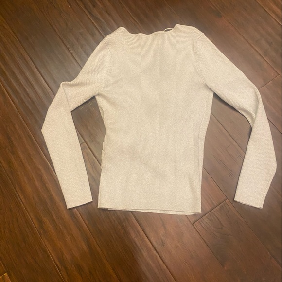 INC International Concepts Shimmer sweater-Size L - Picture 2 of 3